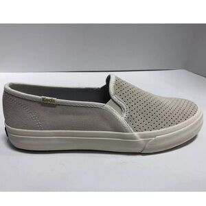 Keds Women’s Double Decker Cream Slip-On Shoes, Size 6.5 M.
